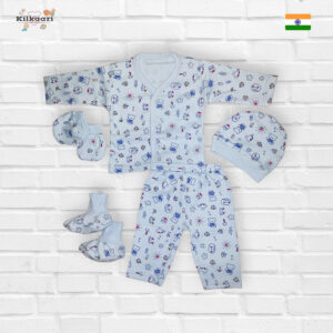 Best Mittens & Booties Suit – 5 Pcs | New Born (0-3M)